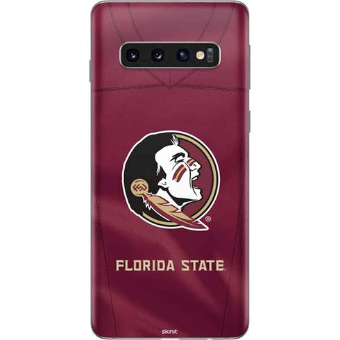 Florida State University Red Jersey Galaxy S10 Skin