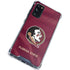 Florida State University Red Jersey Galaxy S20 FE Clear Case