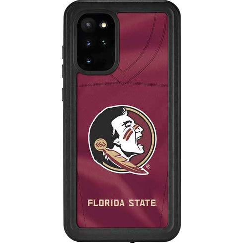 Florida State University Red Jersey Galaxy S20 Plus Waterproof Case