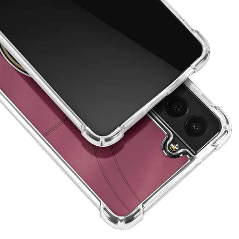 Florida State University Red Jersey Galaxy S21 FE Clear Case