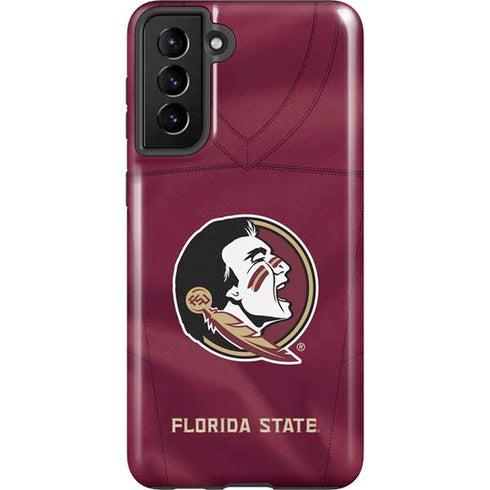 Florida State University Red Jersey Galaxy S21 FE Pro Case