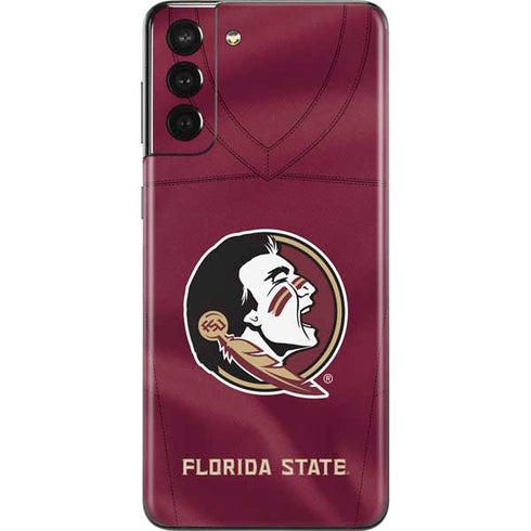 Florida State University Red Jersey Galaxy S21 Plus 5G Skin