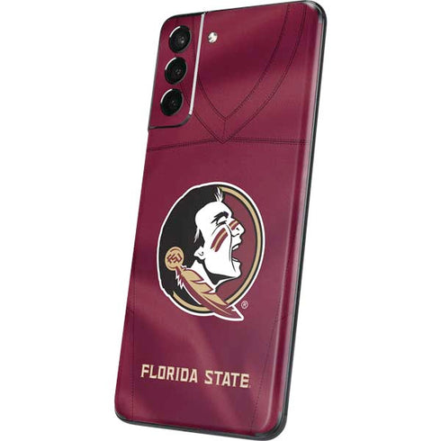 Florida State University Red Jersey Galaxy S21 Plus 5G Skin
