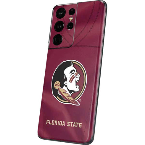 Florida State University Red Jersey Galaxy S21 Ultra 5G Skin