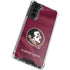 Florida State University Red Jersey Galaxy S22 Clear Case