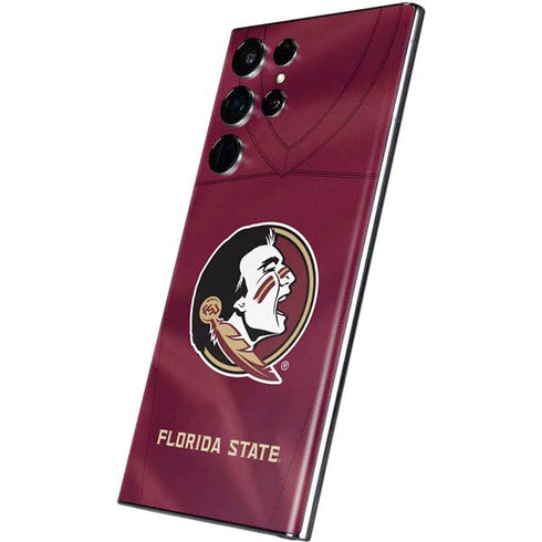 Florida State University Red Jersey Galaxy S22 Ultra Skin
