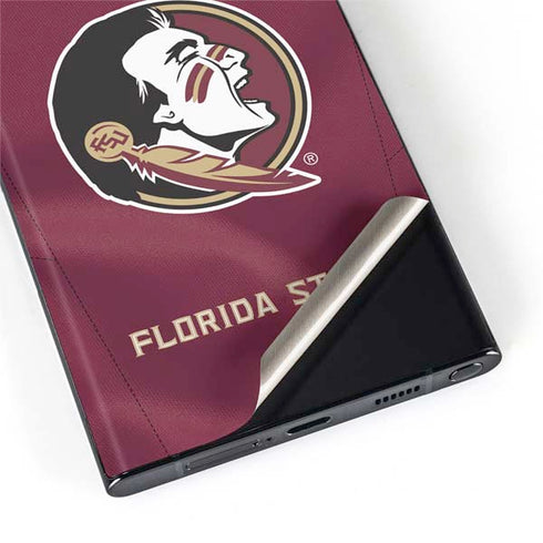 Florida State University Red Jersey Galaxy S22 Ultra Skin