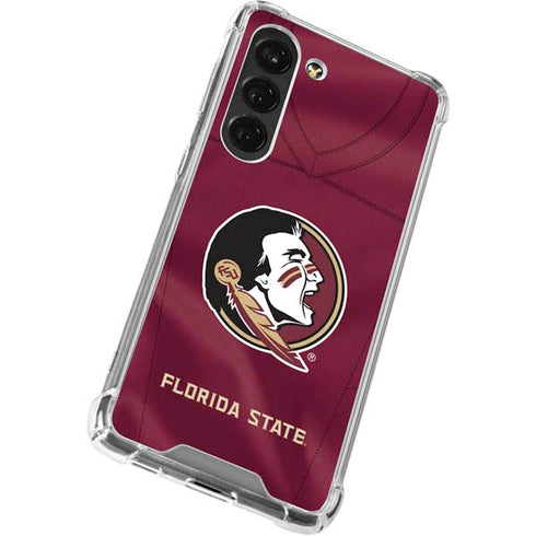 Florida State University Red Jersey Galaxy S23 Clear Case
