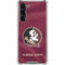 Florida State University Red Jersey Galaxy S23 Plus Clear Case