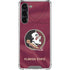 Florida State University Red Jersey Galaxy S23 Plus Clear Case