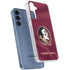 Florida State University Red Jersey Galaxy S24 Clear Case