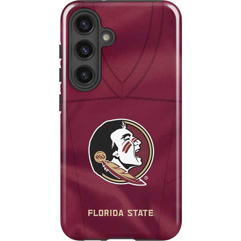 Florida State University Red Jersey Galaxy S25 Plus Impact Case