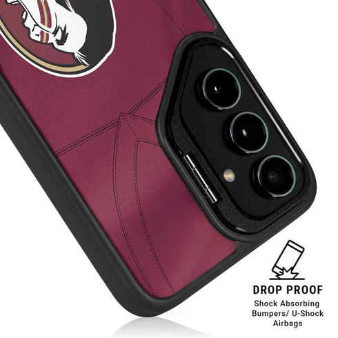 Florida State University Red Jersey Galaxy S25 Plus Kickstand Case