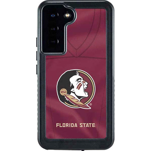 Florida State University Red Jersey Galaxy S24 Plus Waterproof Case