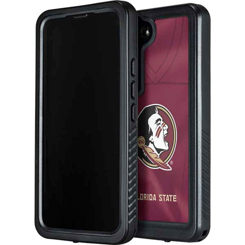 Florida State University Red Jersey Galaxy S24 Plus Waterproof Case