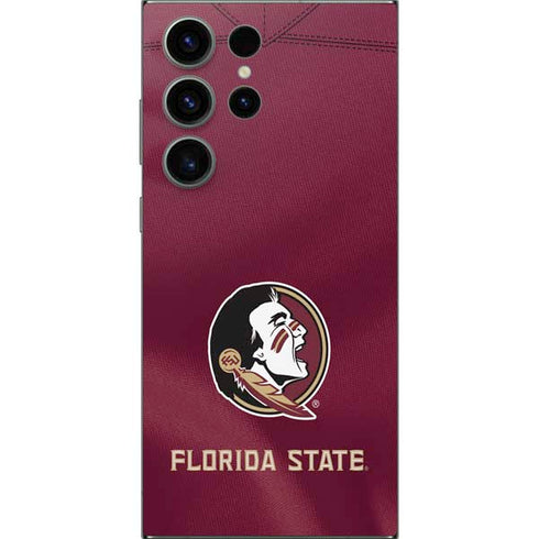 Florida State University Red Jersey Galaxy S25 Ultra Skin