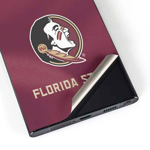 Florida State University Red Jersey Galaxy S25 Ultra Skin