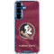 Florida State University Red Jersey Galaxy S25 Plus Clear Case