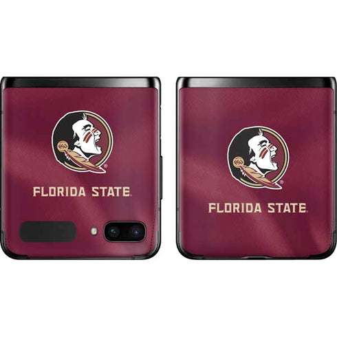 Florida State University Red Jersey Galaxy Z Flip Skin