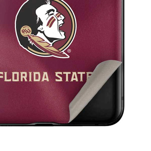 Florida State University Red Jersey Galaxy Z Flip Skin