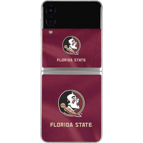 Florida State University Red Jersey Galaxy Z Flip3 5G Skin