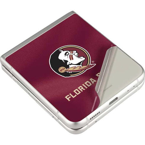 Florida State University Red Jersey Galaxy Z Flip3 5G Skin