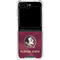 Florida State University Red Jersey Galaxy Z Flip5 5G Clear Case