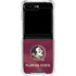 Florida State University Red Jersey Galaxy Z Flip5 5G Clear Case