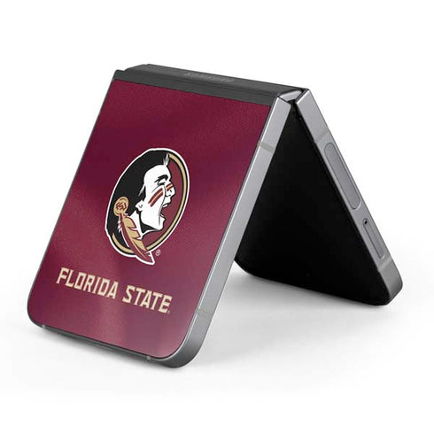 Florida State University Red Jersey Galaxy Z Flip6 Skin