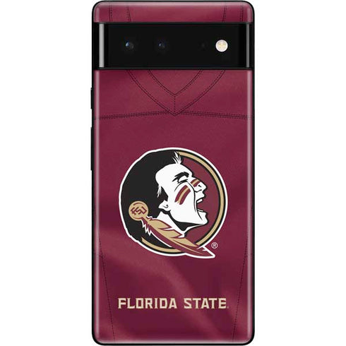 Florida State University Red Jersey Google Pixel 6 Skin