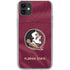 Florida State University Red Jersey iPhone 11 Clear Case