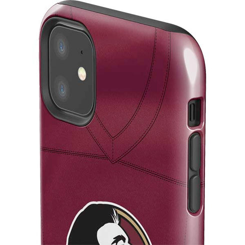 Florida State University Red Jersey iPhone 11 Impact Case