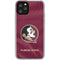 Florida State University Red Jersey iPhone 11 Pro Clear Case
