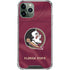 Florida State University Red Jersey iPhone 11 Pro Max Clear Case