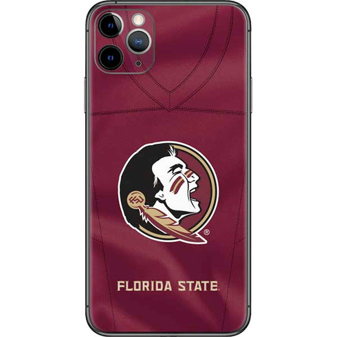 Florida State University Red Jersey iPhone 11 Pro Max Skin