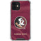 Florida State University Red Jersey iPhone 12 Clear Case