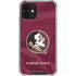 Florida State University Red Jersey iPhone 12 Clear Case