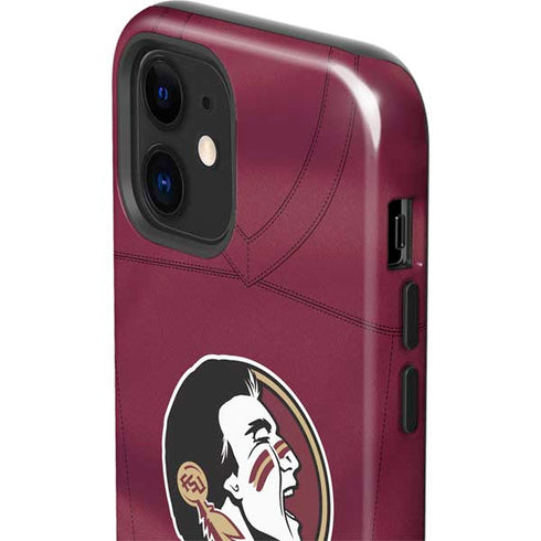 Florida State University Red Jersey iPhone 12 Impact Case