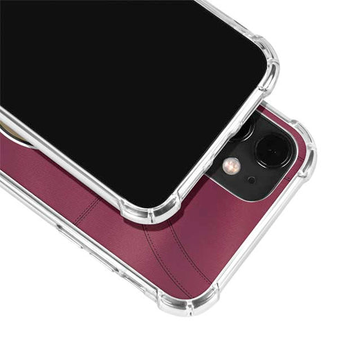 Florida State University Red Jersey iPhone 12 Mini Clear Case