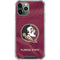 Florida State University Red Jersey iPhone 12 Pro Clear Case