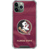 Florida State University Red Jersey iPhone 12 Pro Clear Case