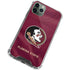 Florida State University Red Jersey iPhone 12 Pro Clear Case
