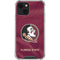 Florida State University Red Jersey iPhone 13 Clear Case