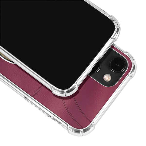 Florida State University Red Jersey iPhone 13 Clear Case
