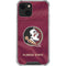 Florida State University Red Jersey iPhone 13 Mini Clear Case