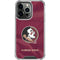 Florida State University Red Jersey iPhone 13 Pro Clear Case