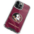Florida State University Red Jersey iPhone 13 Pro Clear Case