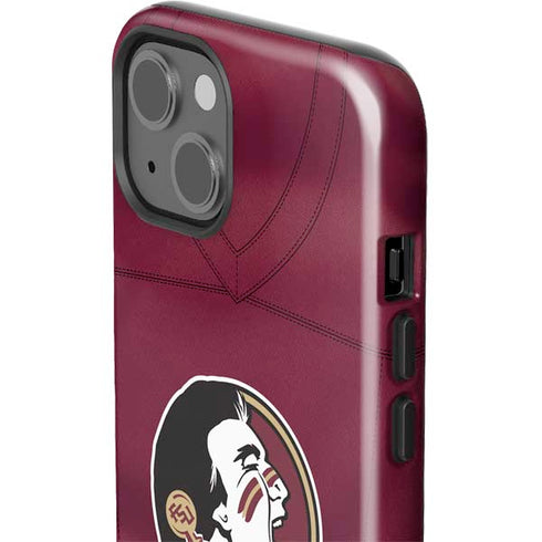 Florida State University Red Jersey iPhone 14 Impact Case