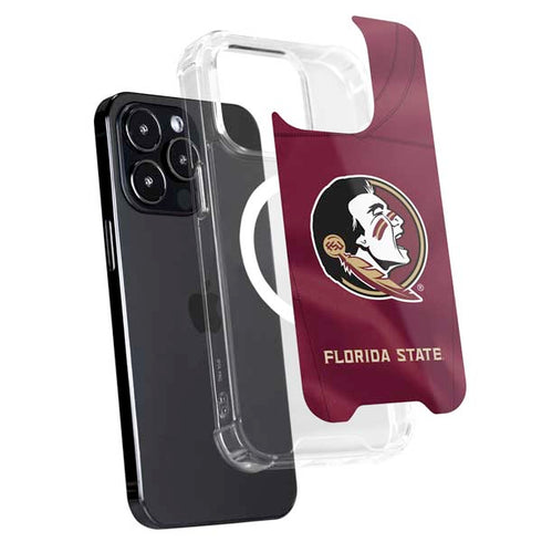 Florida State University Red Jersey iPhone 14 Pro Max MagSafe Case