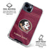 Florida State University Red Jersey iPhone 15 Plus Clear Case